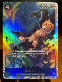 Marco One Piece PRB02-008 SR Card The Best Vol. 2 Foil NM ENGLISH - Image 1