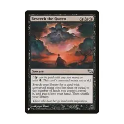 WOTC MtG The List Beseech the Queen (U) NM - Image 1