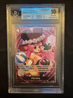 One Piece Perona (SP) EB03-045 Heroines Edition English BGS Pristine 10 - Image 1
