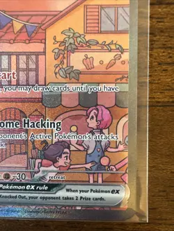 Mew ex 053 Scarlet & Violet: 151 (UPC) Black Star Promo Full Art Pokemon Card NM - Image 4