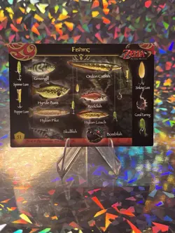 2016 Enterplay Legend of Zelda Fishing #51 Twilight Princess Trading Card - Image 2