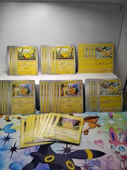Pokemon TCG JAPANESE AND ENGLISH Card Lot Of 7 Pikachu (NEAR MINT) CUTE! - Image 1
