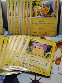 Pokemon TCG JAPANESE AND ENGLISH Card Lot Of 7 Pikachu (NEAR MINT) CUTE! - Image 2