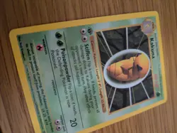 Pokemon Card Kakuna 33/102 1st Edition Shadowless - Image 2