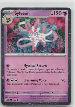 Sylveon - (Cosmos Holo) 172 SV: Scarlet & Violet Promo Cards Holo - B - Image 1