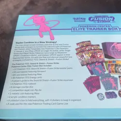 Pokemon Fusion Strike Pokemon Center ETB Elite Trainer Box - MINT + CARDS SHOWN - Image 4