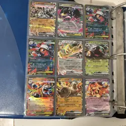 Huge Binder Collection Lot of 170+ Pokemon Card Mixed EX SV Holo Full Art Zekrom - Image 4
