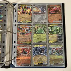 Huge Binder Collection Lot of 170+ Pokemon Card Mixed EX SV Holo Full Art Zekrom - Image 5