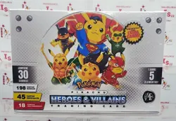 Pikachu Cosplay 2 Heroes & Villains ( 1 Boxes + Folder + 50 Diferents Cards ) - Image 5