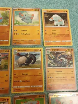 PHANPY & DONPHAN BUNDLE OF POKEMON CARDS - Image 3