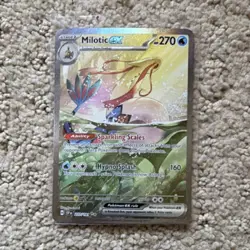 Milotic EX & Slakoth SVP Black Star Promo Holo Lot Pokemon TCG 2 Cards - Image 1