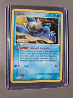 Lapras 8/92 Legend Maker Stamped Holo Pokemon Card - Image 1