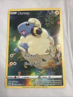 Mareep GG34/GG70 Crown Zenith Galarian Gallery Holo Pokemon Card NM/Mint - Image 1