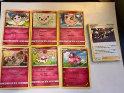 Pokemon TCG English Fairy Type Card Lot (19 total), see description for details - Image 1