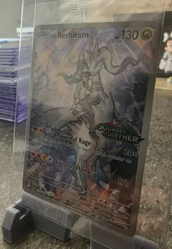 Pokemon TCG - N's Reshiram Holo Card 167/159 IR Journey Together Stamped Sealed - Image 5