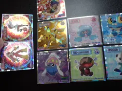 Pokemon Wafer Promo Holo Sticker x9 Charizard Pikachu Blaziken etc #4681 - Image 3