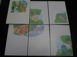 Pokemon JP Post Promo Postcard Pikachu Mew Charmander Squirtle Bulbasaur #16 - Image 1