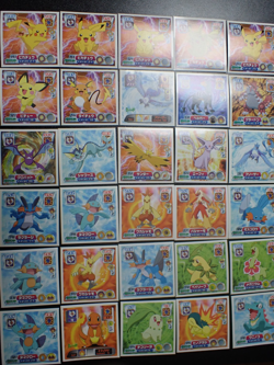 Pokemon Amada ADV Sticker Non Holo x30 Espeon Vaporeon Pikachu etc #5074 - Image 1