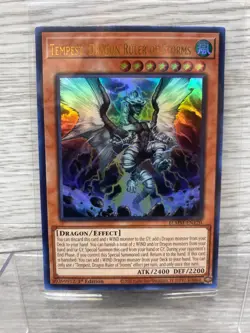 Yugioh! Tempest, Dragon Ruler of Storms - BLMM-EN120 - Ultra Rare - 1st Edition - Image 1