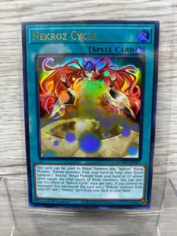 Yugioh Nekroz Cycle SECE-EN060 Rare 1st Ed NM - Image 1