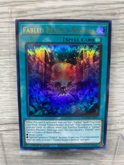 Yugioh! Fabled Realm's Revival - BLMM-EN015 - Ultra Rare - 1st Edition Near Mint - Image 1