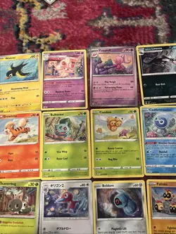 30x Pokemon sowsow Illustrator Card Lot Cute Pokemon Cards W/ Reverse Holos - Image 4