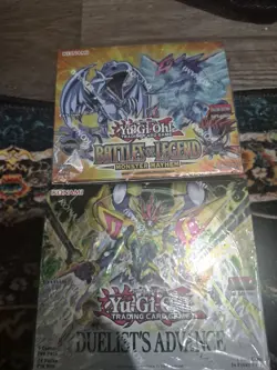Yugioh Battles of Legend: Monster Mayhem/ Duelist Advance Boostter Boxes - Image 1