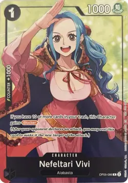 Nefeltari Vivi (Welcome Pack Vol. 2) R One Piece Promotion Cards OP05-086 NM - Image 1