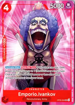 Emporio.Ivankov (Welcome Pack Vol. 1) UC One Piece Promotion Cards OP05-004 NM - Image 1