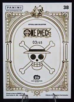 2024 Panini Treasure Box - One Piece #3 Chibi Franky - Distortion Art - 03/45 - Image 2