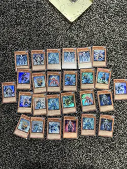Job Lot Yugioh Cards Ice Barrier Bundle 1st Editions - Image 1