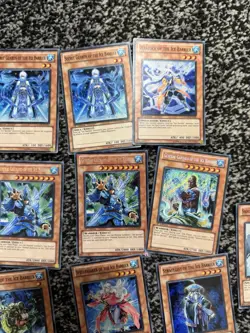 Job Lot Yugioh Cards Ice Barrier Bundle 1st Editions - Image 5