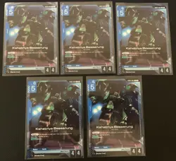 Gundam Card Game - Kshatriya Besserung GD03-005 Rare English Holo - Image 1