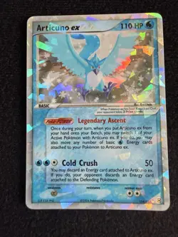 Pokemon Articuno ex 114/112 FireRed & LeafGreen Holo EX Rare Card 2004 - Image 2