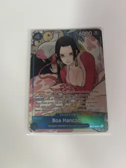 Bandai One Piece Boa Hancock Blocker Holo Character Card ST17-004 Starter Deck … - Image 1