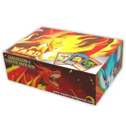 Ward Trading Card Game Sealed TCG Starter Box 2nd Edition Generation 1 (7-Packs) - Image 1