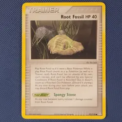 Root Fossil 93/110 - Ex Holon Phantoms - Common Pokemon Card - LP - Image 1