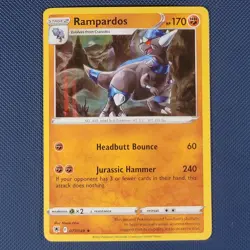 Rampardos 077/189 - Astral Radiance - Rare Holo Pokemon Card - NM - Image 1
