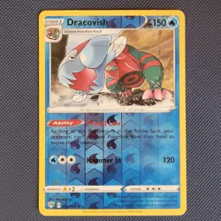 Dracovish 053/189 - Darkness Ablaze - Rare Reverse Holo Pokemon Card - LP - Image 1