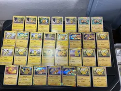 (30) Pikachu CARDS LOT VTG HOLO Raichu Stamped Red Cheeks Xy89 2004 Go - Image 1
