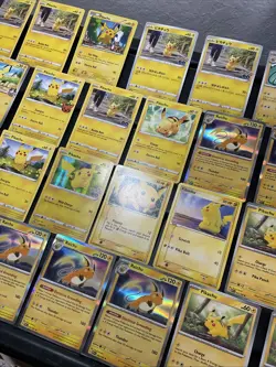(30) Pikachu CARDS LOT VTG HOLO Raichu Stamped Red Cheeks Xy89 2004 Go - Image 5