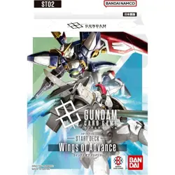 Wings of Advance Starter Deck ST02 Gundam Card Game NEW FACTORY SEALED ENGLISH - Image 1