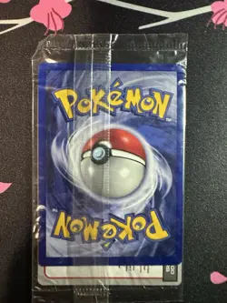 Pikachu Pokemon The First Movie Promo Card Sealed 1999 WB Gold Stamp - Image 2