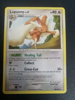 Pokemon Card Lopunny 33/146 D&P Legends Awakened Non-Holo Rare - Image 1