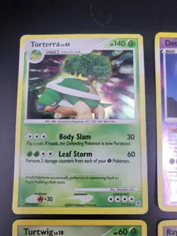 Pokemon TCG Cards Holo Lot of 10 from 2006-2008 - 1 w/ Holo Bleed - Image 2