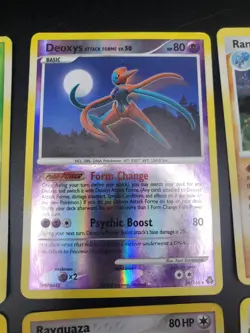 Pokemon TCG Cards Holo Lot of 10 from 2006-2008 - 1 w/ Holo Bleed - Image 3
