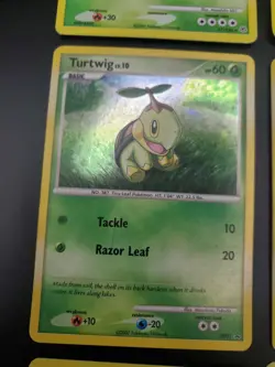 Pokemon TCG Cards Holo Lot of 10 from 2006-2008 - 1 w/ Holo Bleed - Image 5