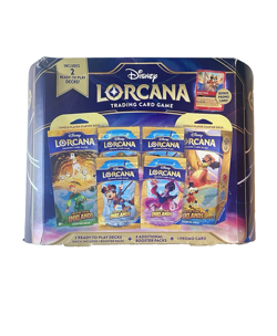Disney Lorcana Into The Inklands TCG 2 Starter Decks 6 Boosters Bonus Promo Card - Image 1