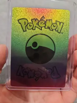 Alolan Exeggutor DX Rainbow Foil Fan Art Vinyl Collector Card Rainbow 🌈 - Image 2