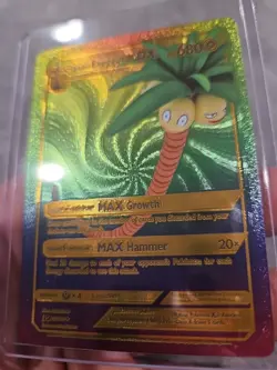 Alolan Exeggutor DX Rainbow Foil Fan Art Vinyl Collector Card Rainbow 🌈 - Image 5